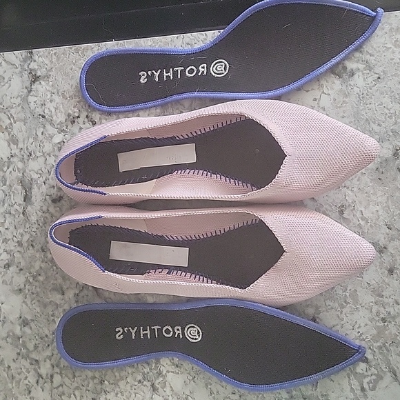 Rothy’s Petal Pink Points - Size 8.5 EUC - Picture 9 of 10